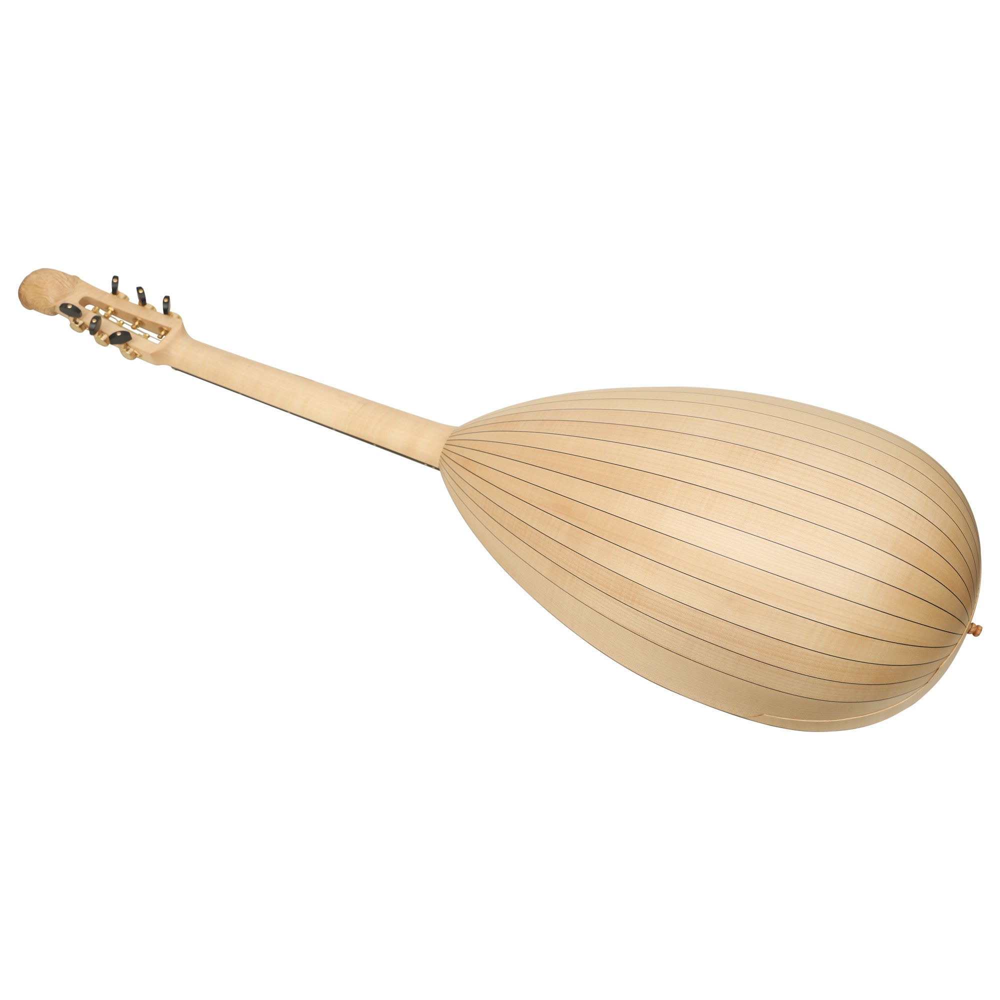 MUZIKKON LUTE GUITAR, 6 STRING MAPLE LEFT HAND