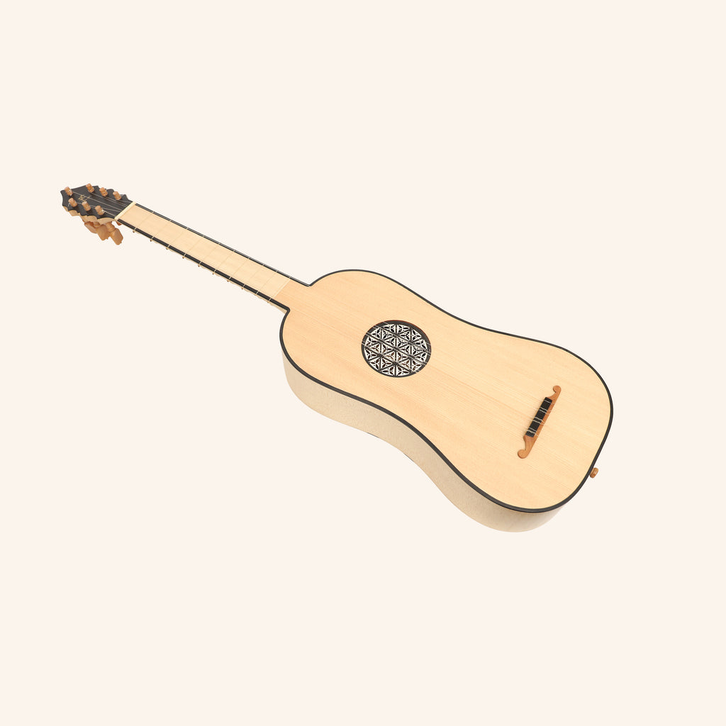 Luth Ébène Renaissance Guitar, 4 course (1st course single string)