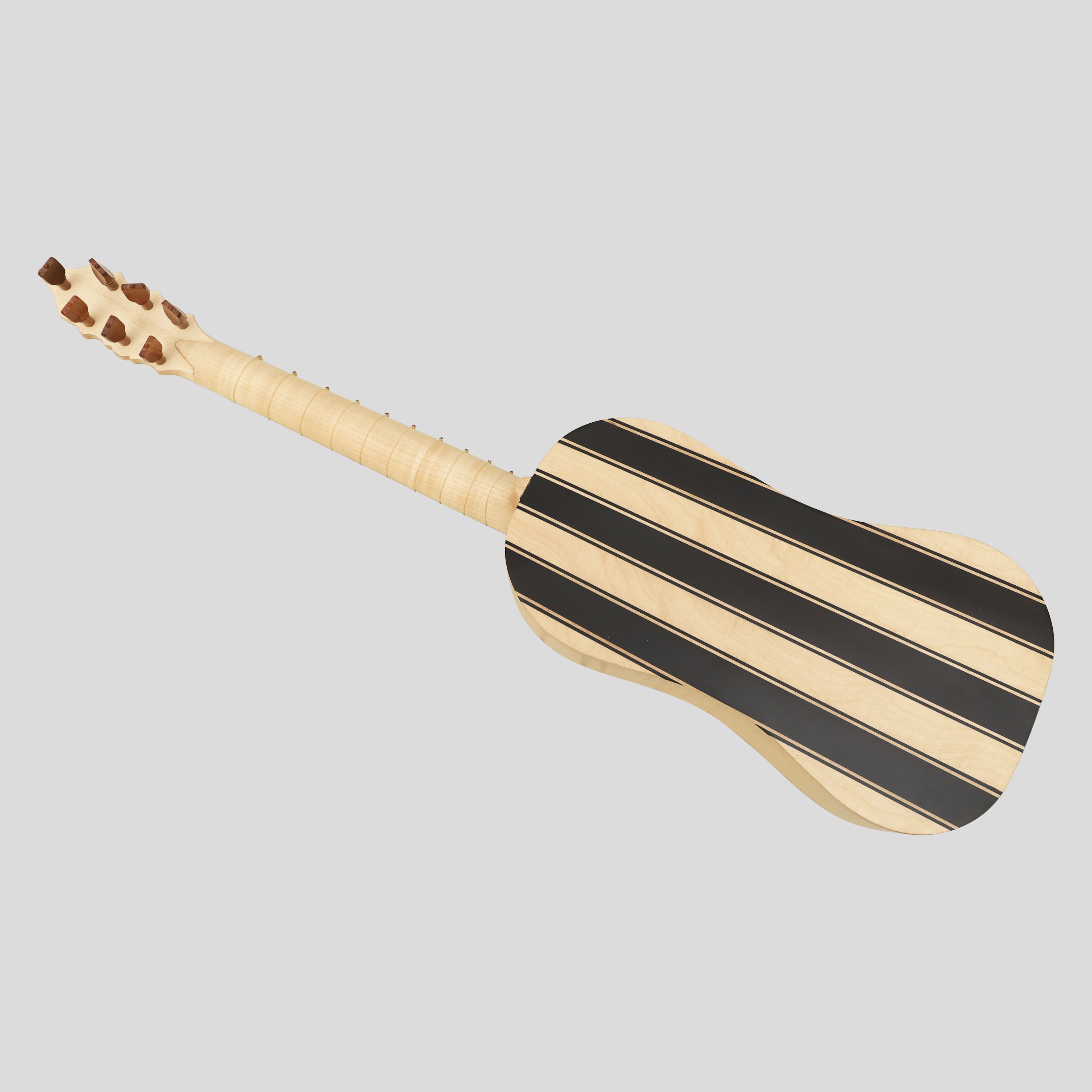 Luth Ébène Renaissance Guitar, 4 course (1st course single string)