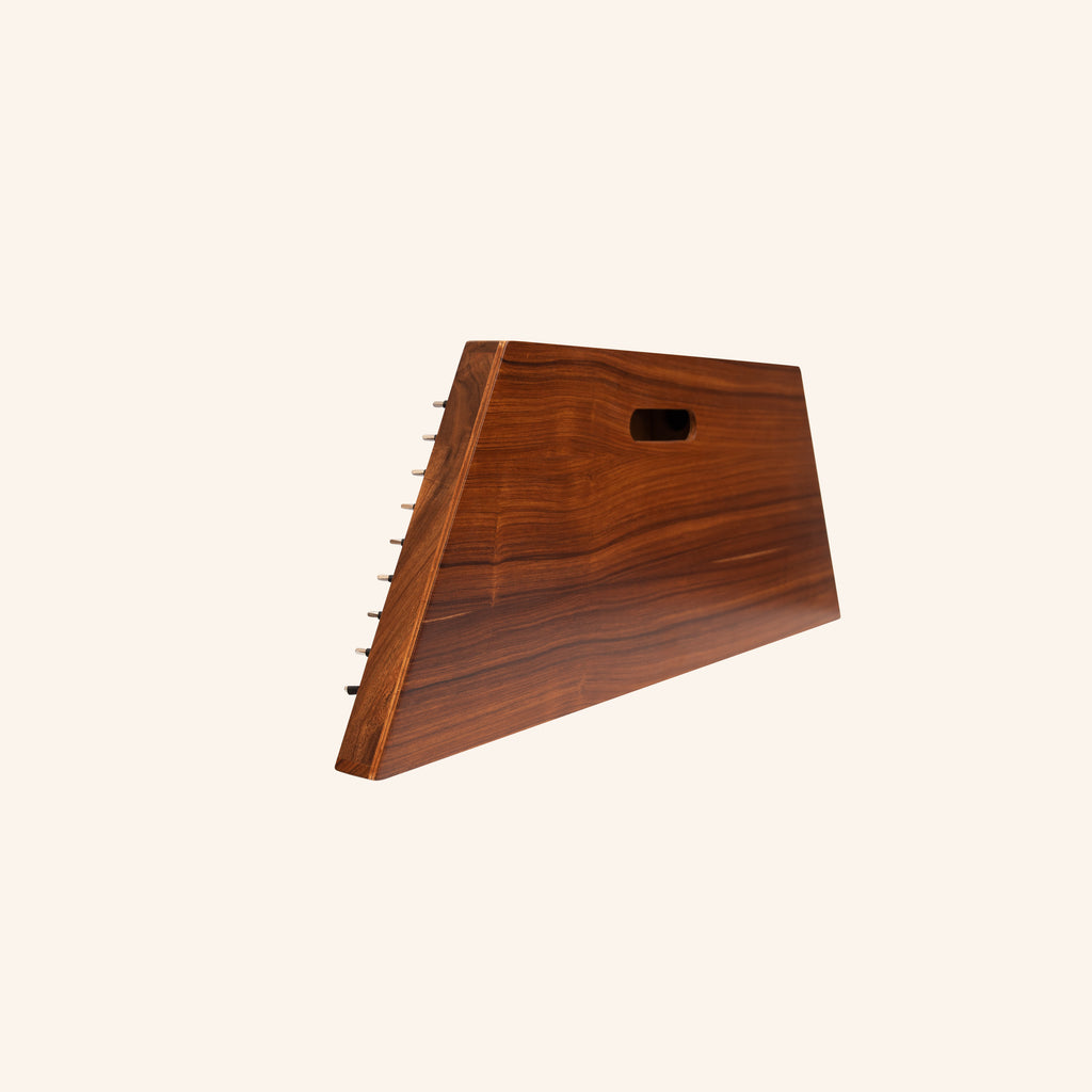 Muzikkon Single Strung 10-9 Hammered Dulcimer Rosewood With Hammers
