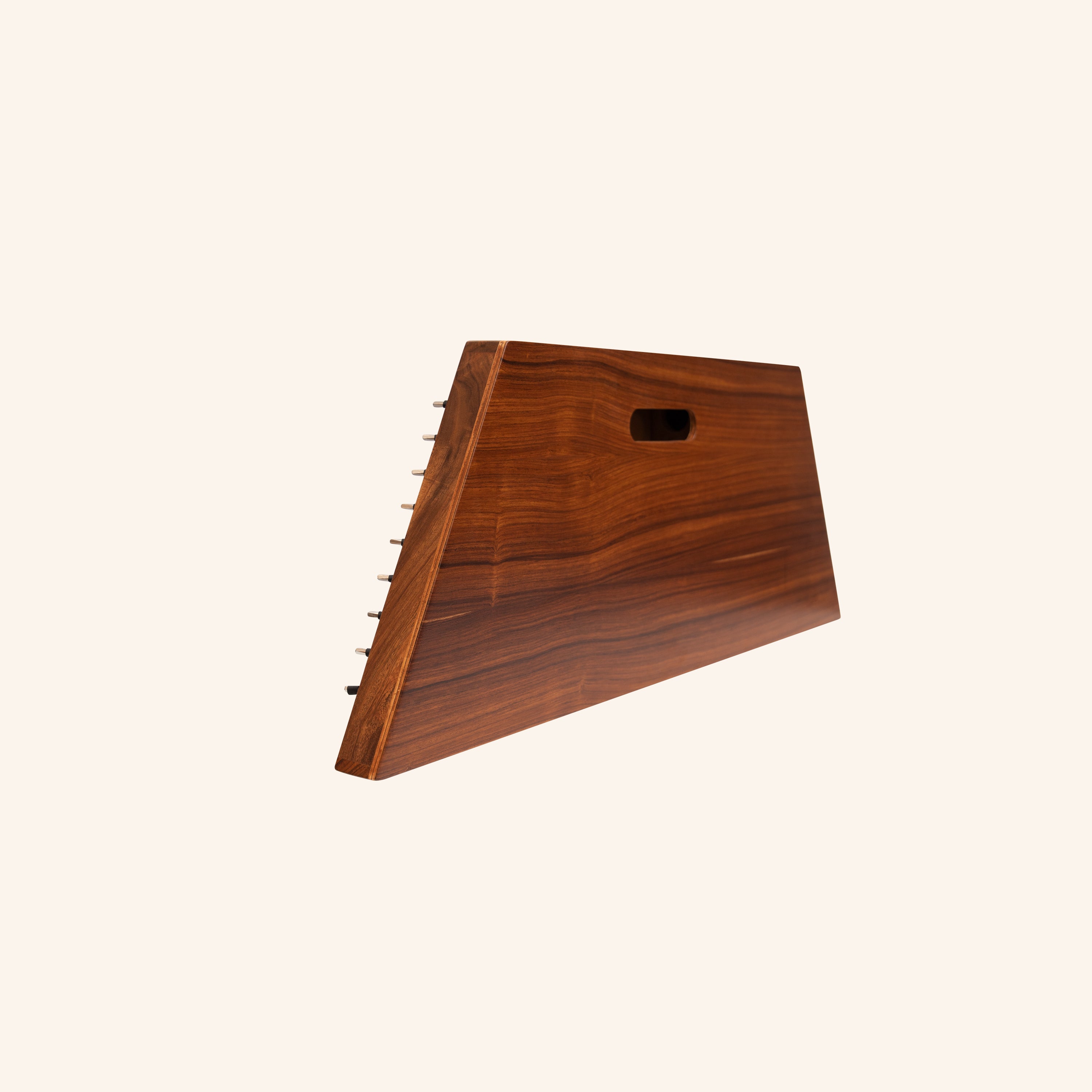 Muzikkon Single Strung 10-9 Hammered Dulcimer Rosewood With Hammers