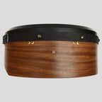 Muzikkon 14"X6" Heartland Tunable Irish Bodhran Drum Deep Rim with T-BAR & Taped Finish Deep Tune