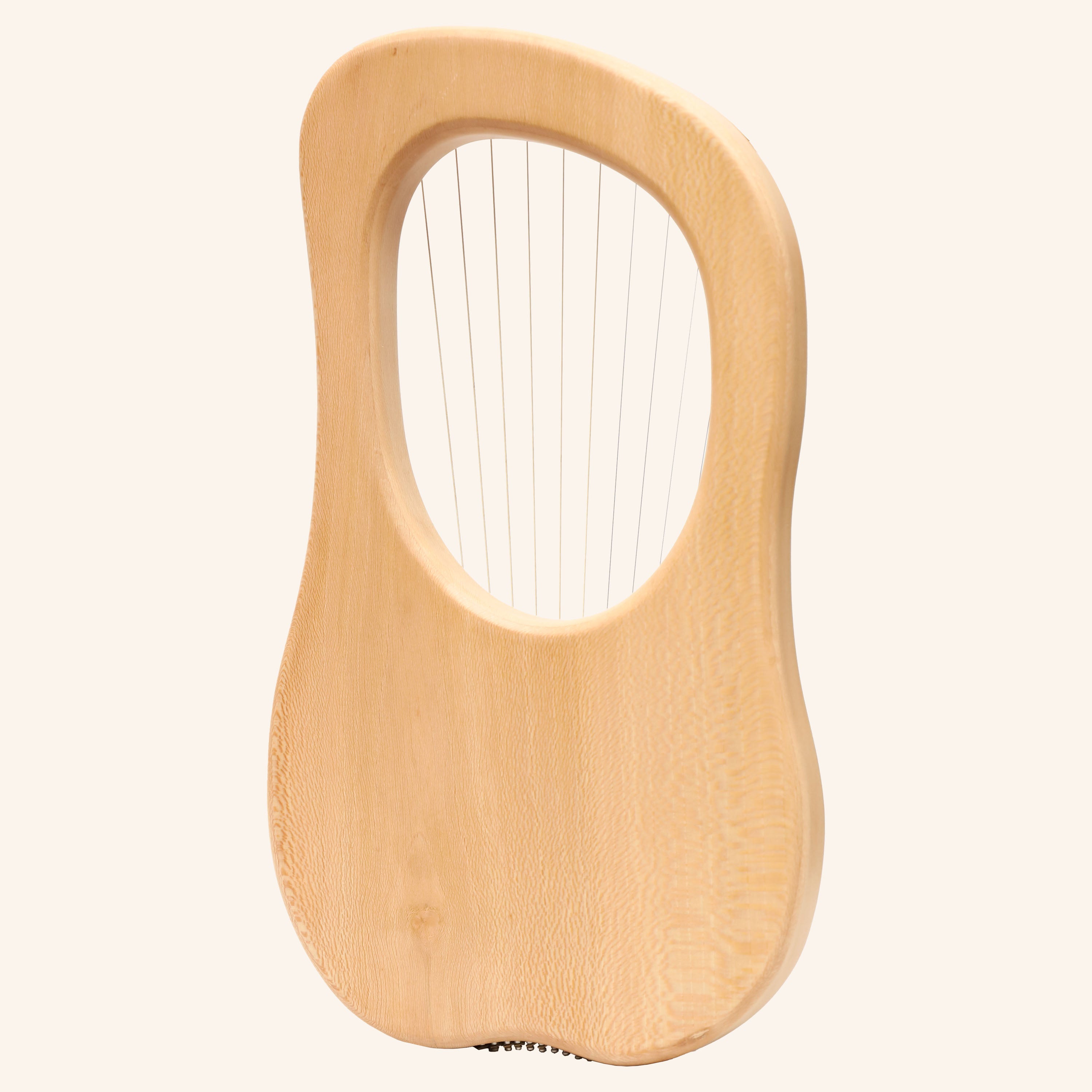 Muzikkon Lyre Harp, 10 String Engraved