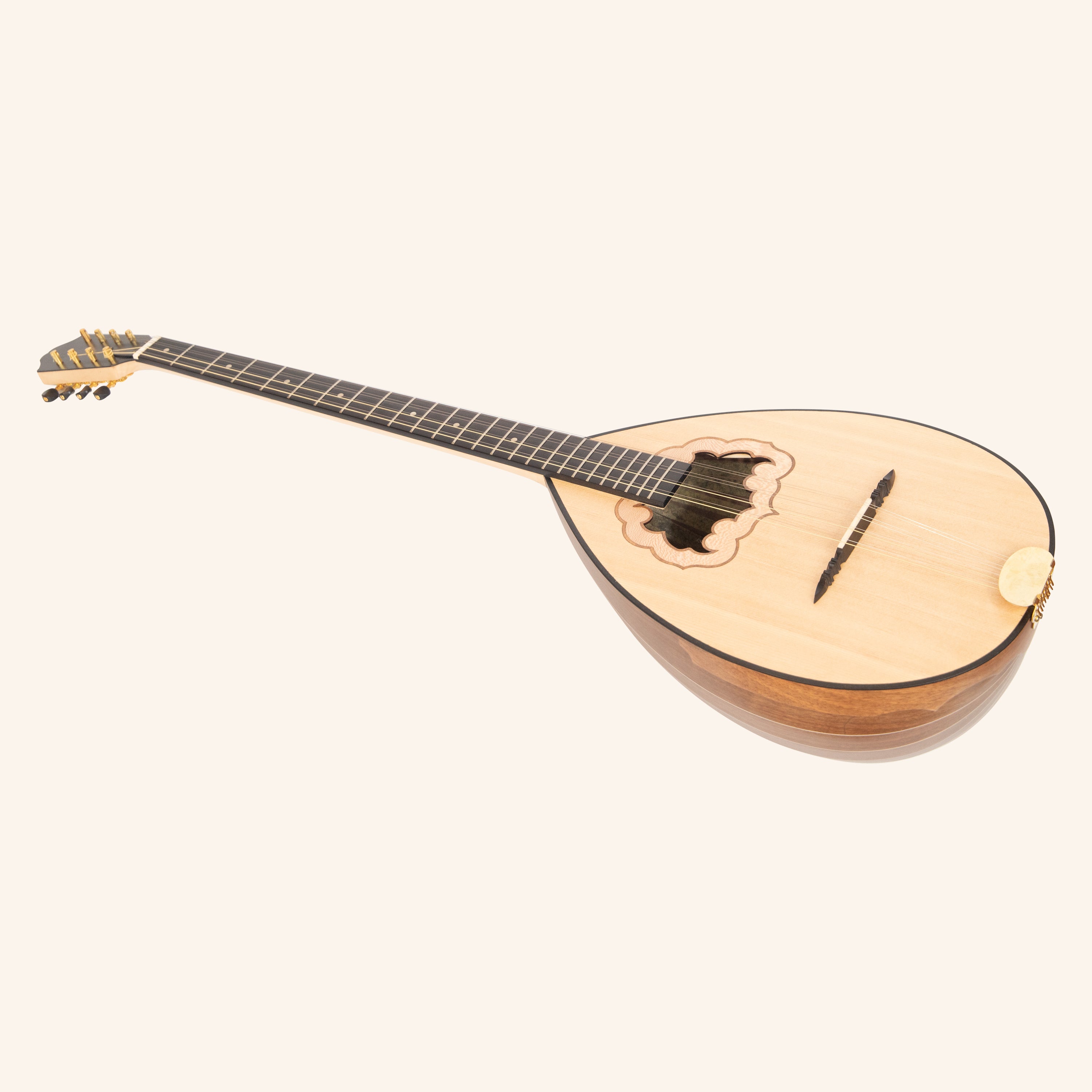 Heartland Traditional Greek Bouzouki Walnut