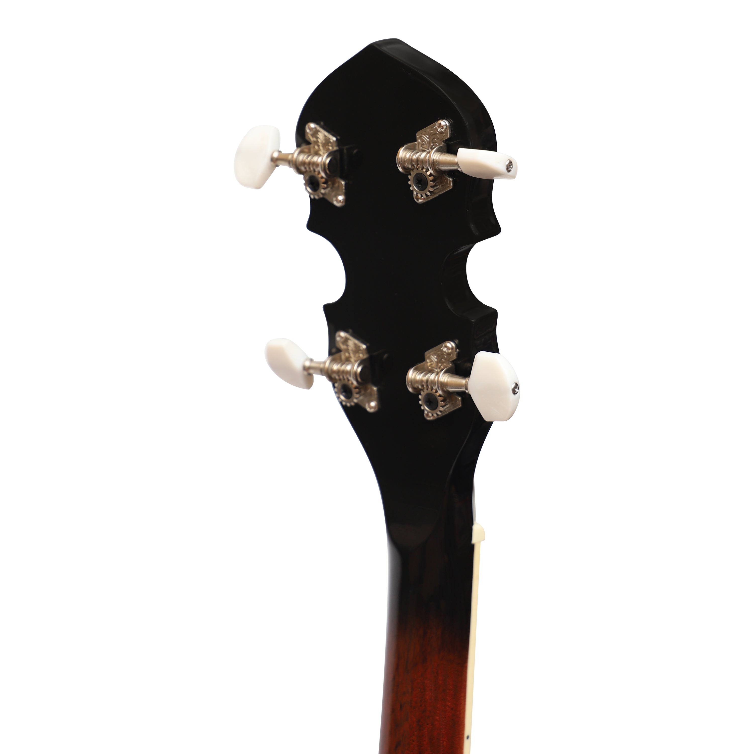 Heartland 4 String Banjo Closed Solid Back 17 Fret, 4 String Irish Tenor Banjo Short scale