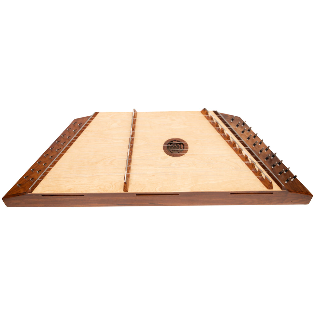 Muzikkon Single Strung 10-9 Hammered Dulcimer Rosewood With Hammers