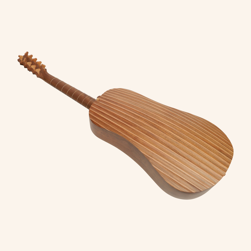 Heartland Sellas Baroque Guitar, 5 Course Walnut