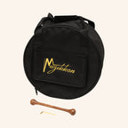 Muzikkon 14"X6" Heartland Tunable Irish Bodhran Drum Deep Rim with T-BAR & Taped Finish Deep Tune