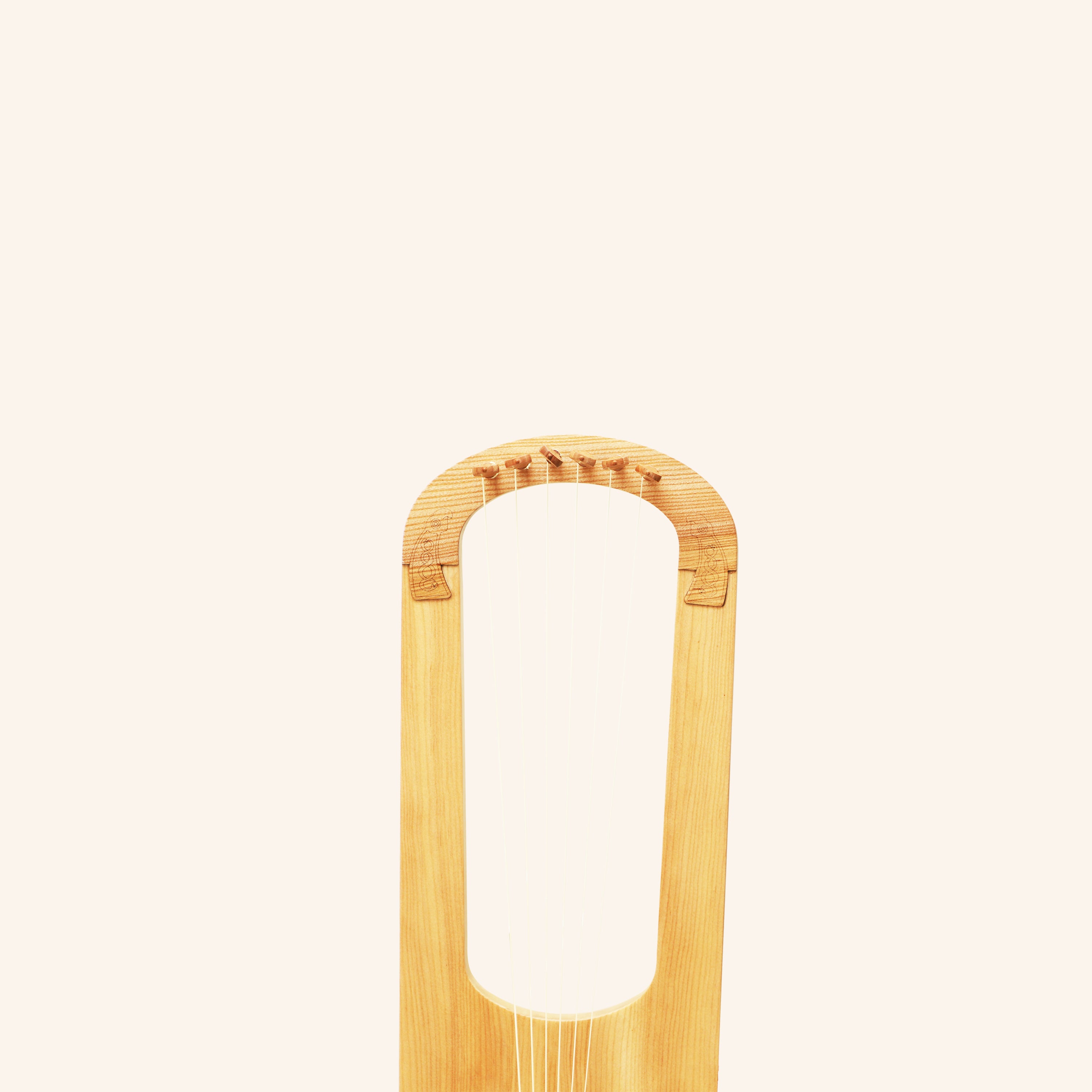 Muzikkon Anglo Saxon Lyre Harp After Prittlewell Lyre Mid 7th Century