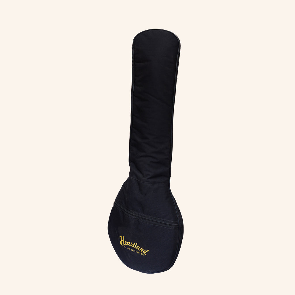 Heartland Traditional Greek Bouzouki variegated Maple Walnut