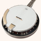 Heartland 4 String Banjo Closed Solid Back 17 Fret, 4 String Irish Tenor Banjo Short scale