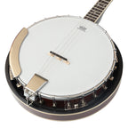 Heartland 4 String Banjo Closed Solid Back 17 Fret, 4 String Irish Tenor Banjo Short scale