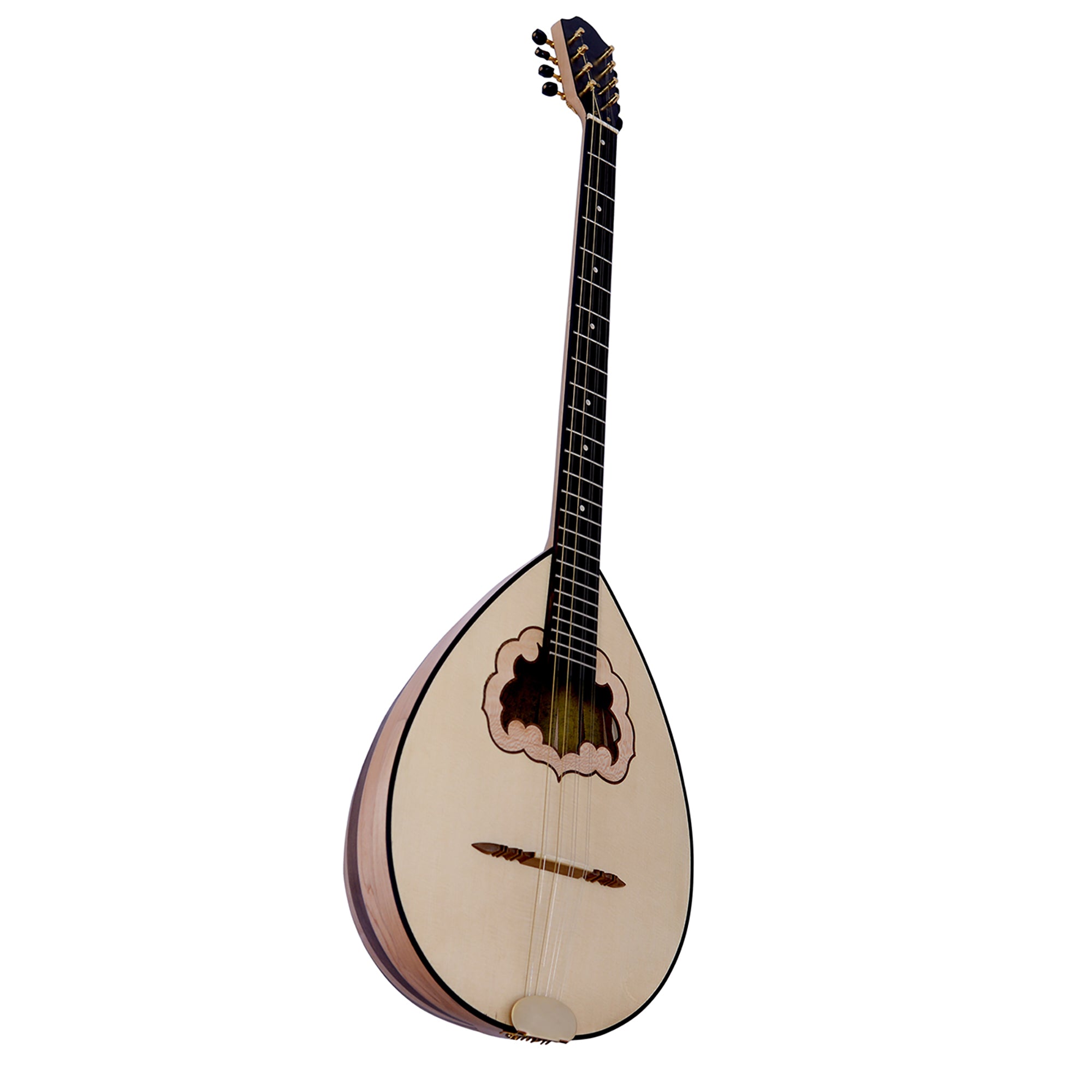 Heartland Traditional Greek Bouzouki variegated Maple Walnut