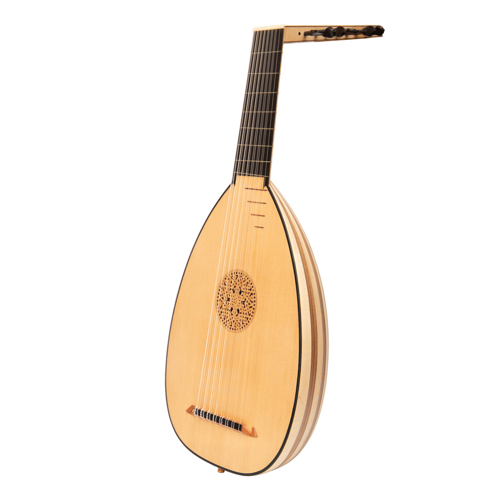 Muzikkon Renaissance Lute 8 Course Deluxe Right Hand After Hieber