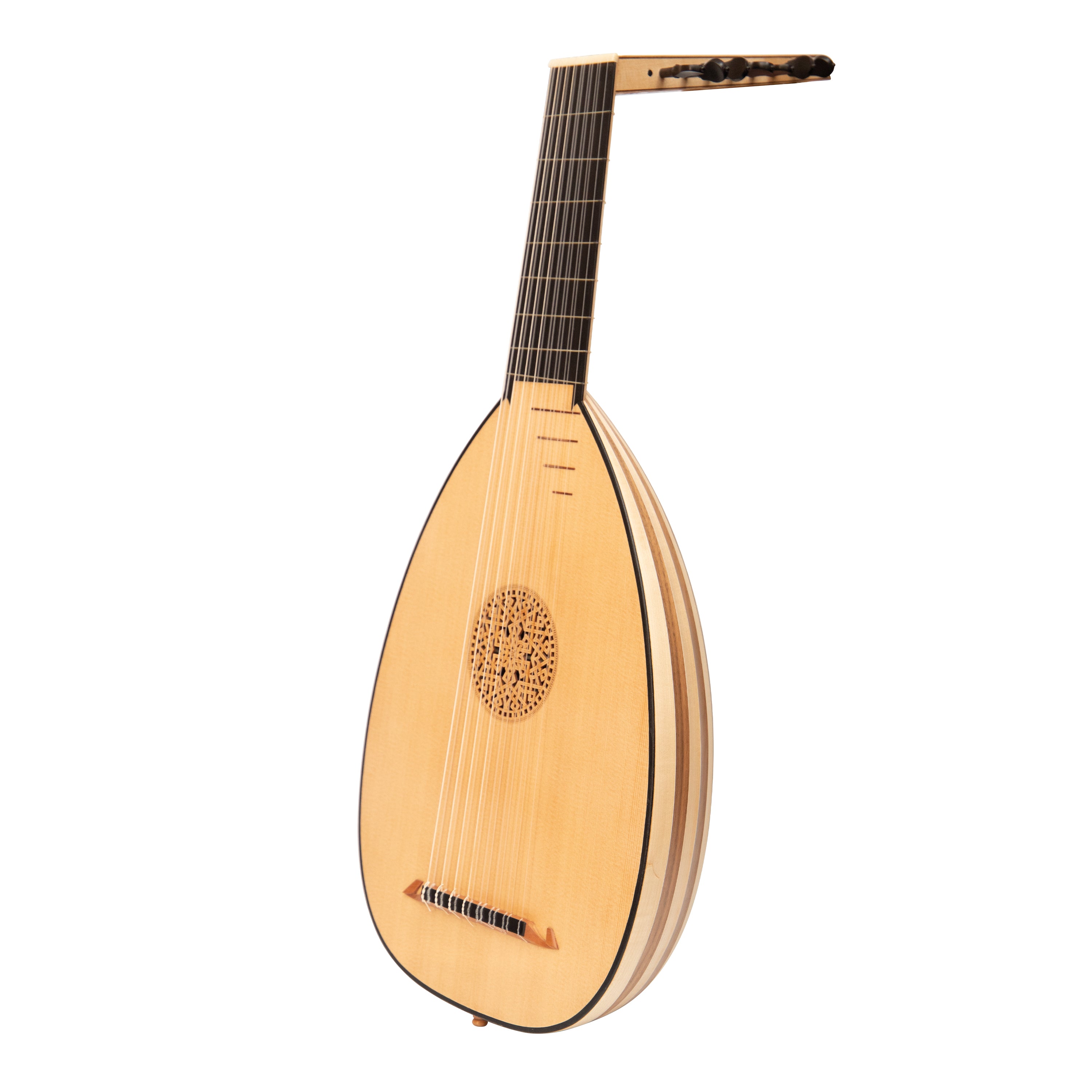 Muzikkon Renaissance Lute 8 Course Deluxe Right Hand After Hieber