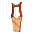 Muzikkon Mini Kinnor Harp, 10 String Red Cedar