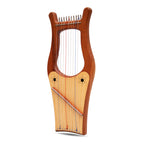 Muzikkon Mini Kinnor Harp, 10 String Red Cedar