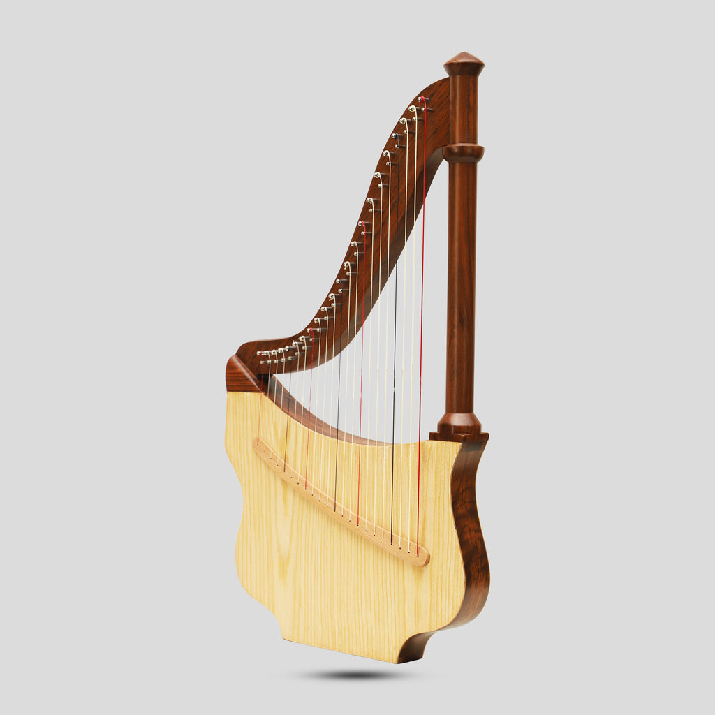 Lute Harp, 22 Strings Rosewood