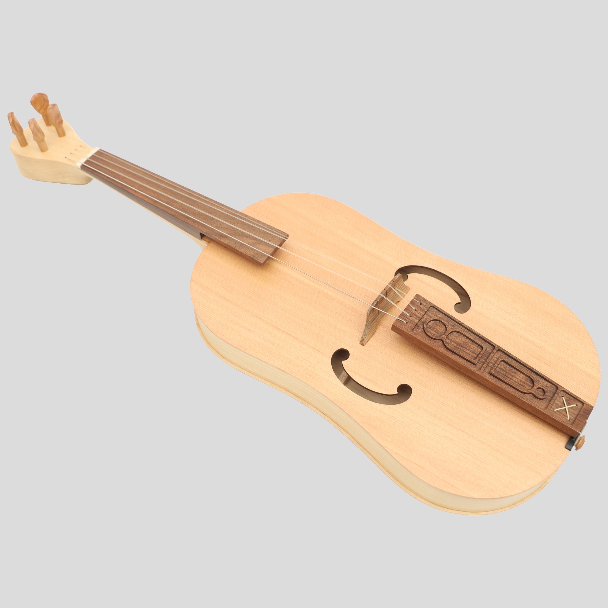Medieval Fiddle, 4 String Maple