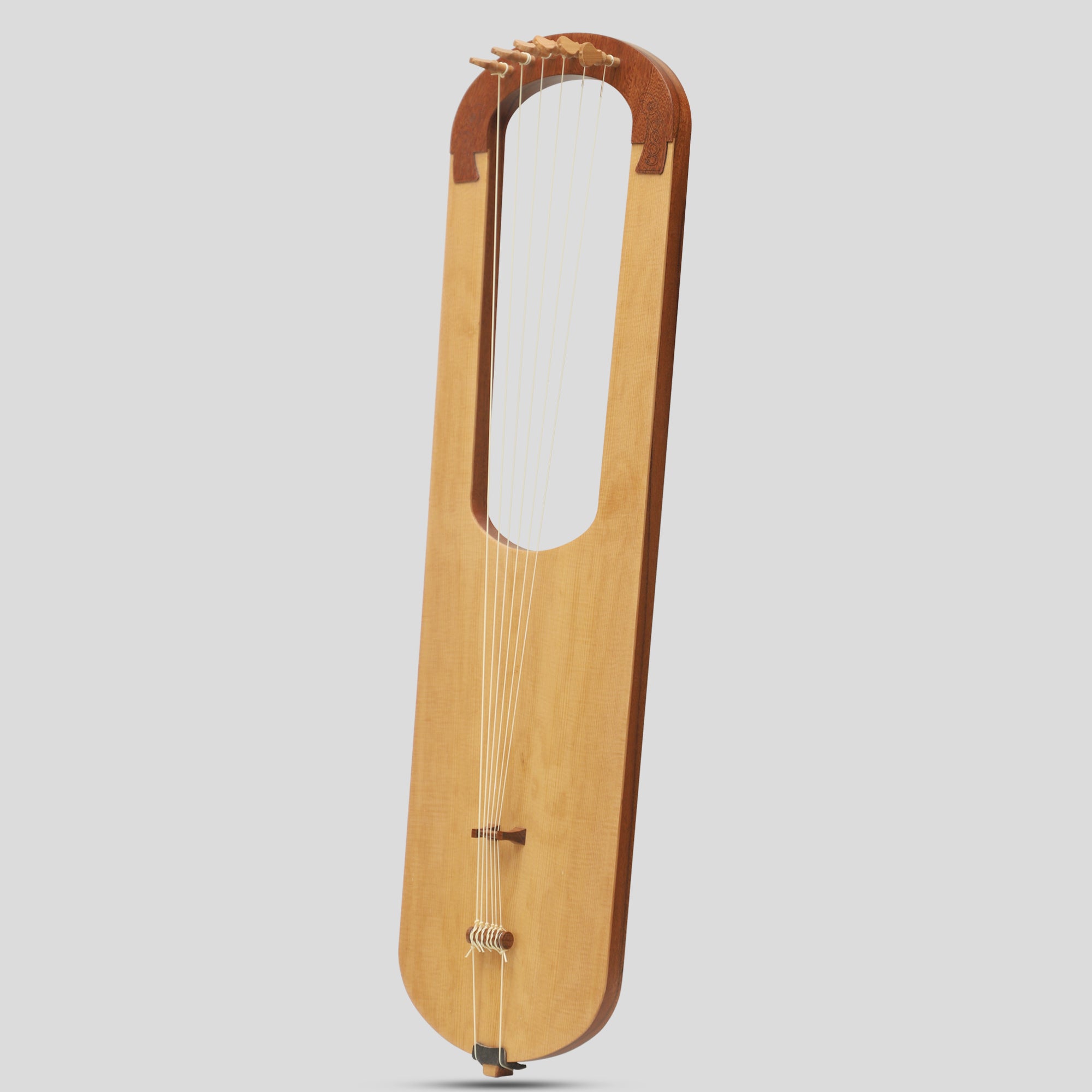 Muzikkon Anglo Saxon Lyre Harp After Prittlewell Lyre Mid 7th Century