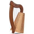 Muzikkon O'Carolan Harp, 8 Strings Walnut Knotwork