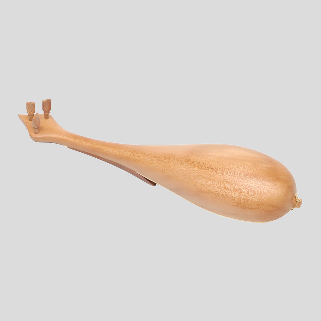 Muzikkon Alto Rebec, 3 String Lacewood