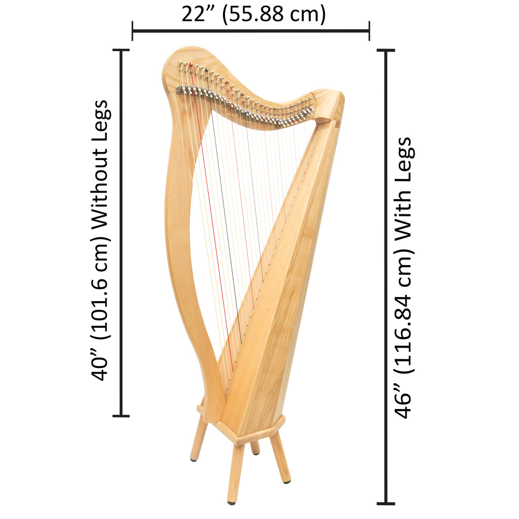 29 String Ard Ri Harp, Celtic Harp