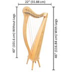 29 String Ard Ri Harp, Celtic Harp