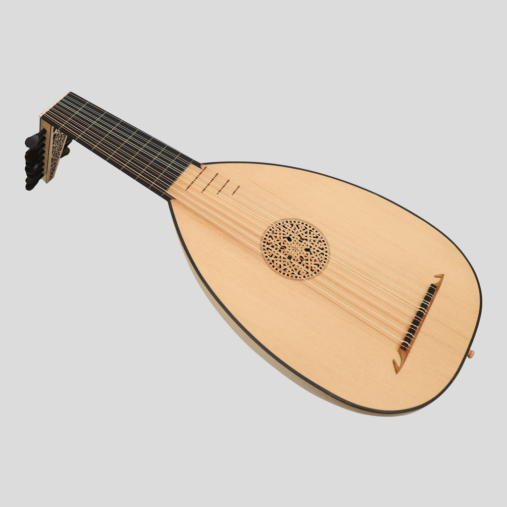 Muzikkon Renaissance Lute 8 Course Deluxe Right Hand After Hieber