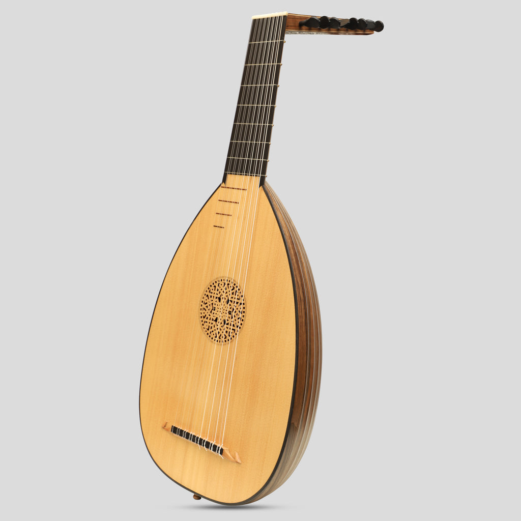 Muzikkon Renaissance Lute 8 Course Deluxe Left Hand After Hieber