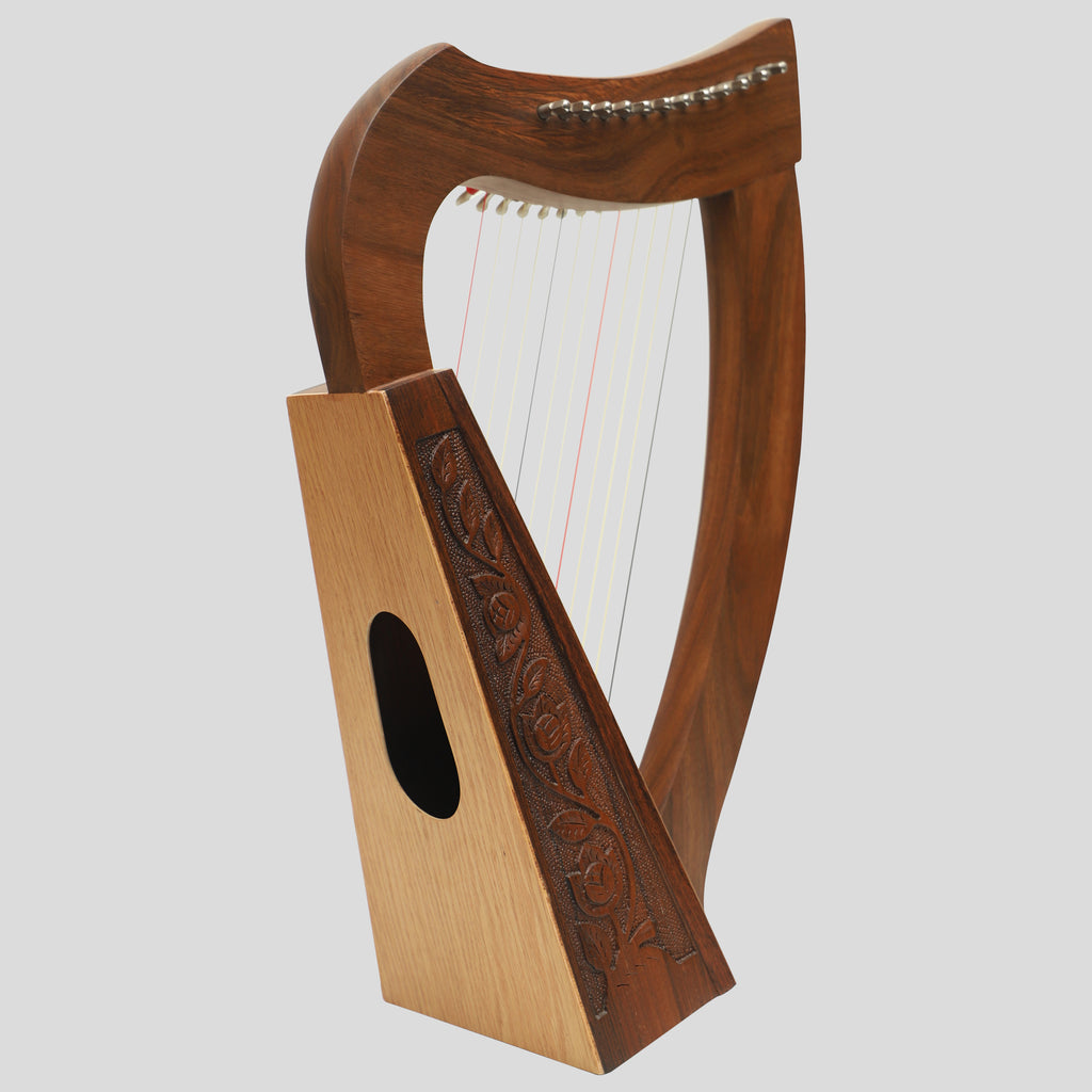 12 String O'Carolan Harp With Sharpening Levers