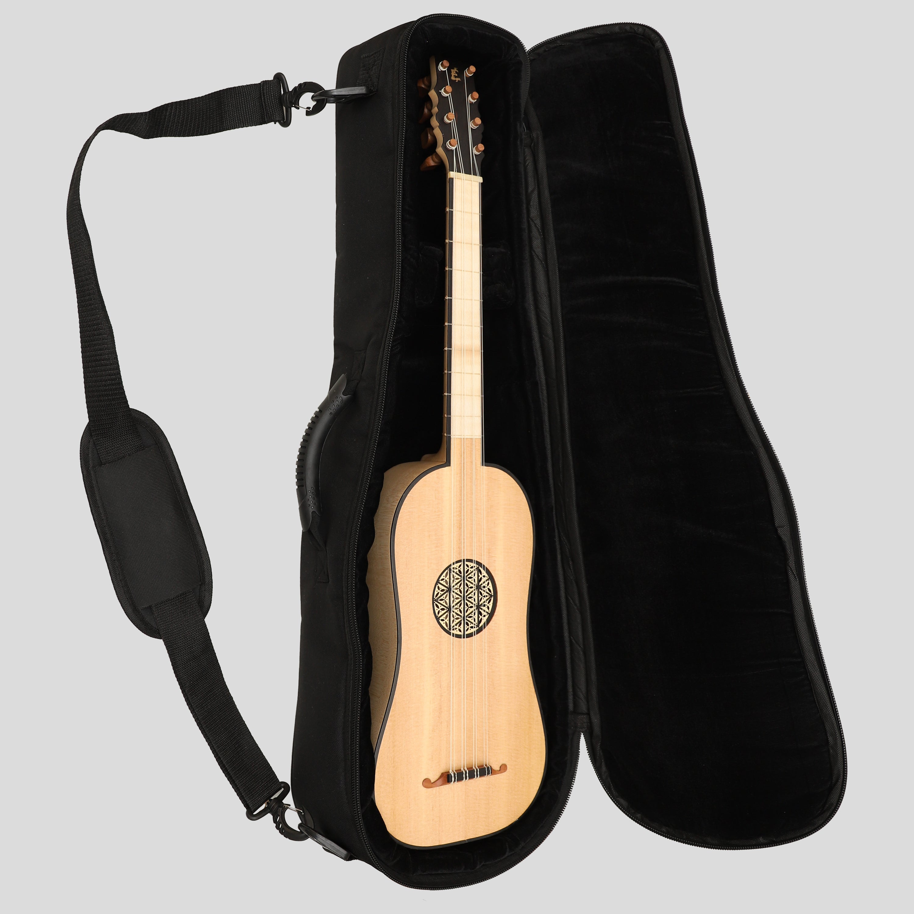 Luth Ébène Renaissance Guitar, 4 course (1st course double string)