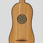 Luth Ébène Renaissance Guitar, 4 course (1st course double string)