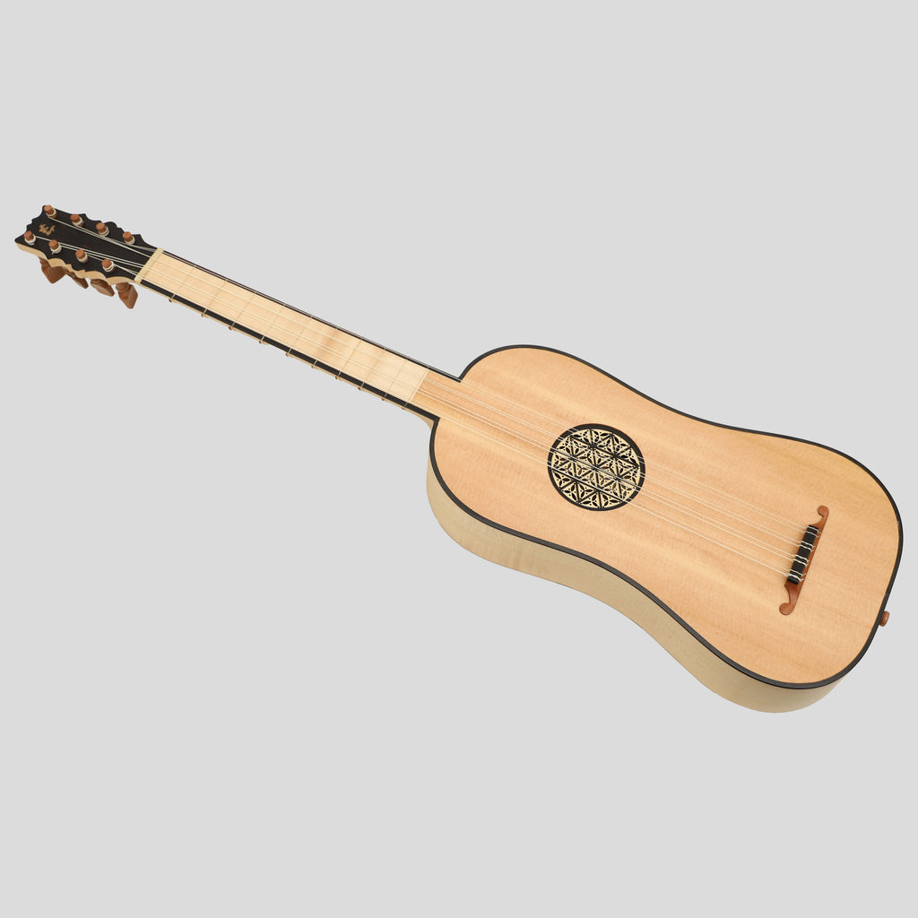 Luth Ébène Renaissance Guitar, 4 course (1st course double string)