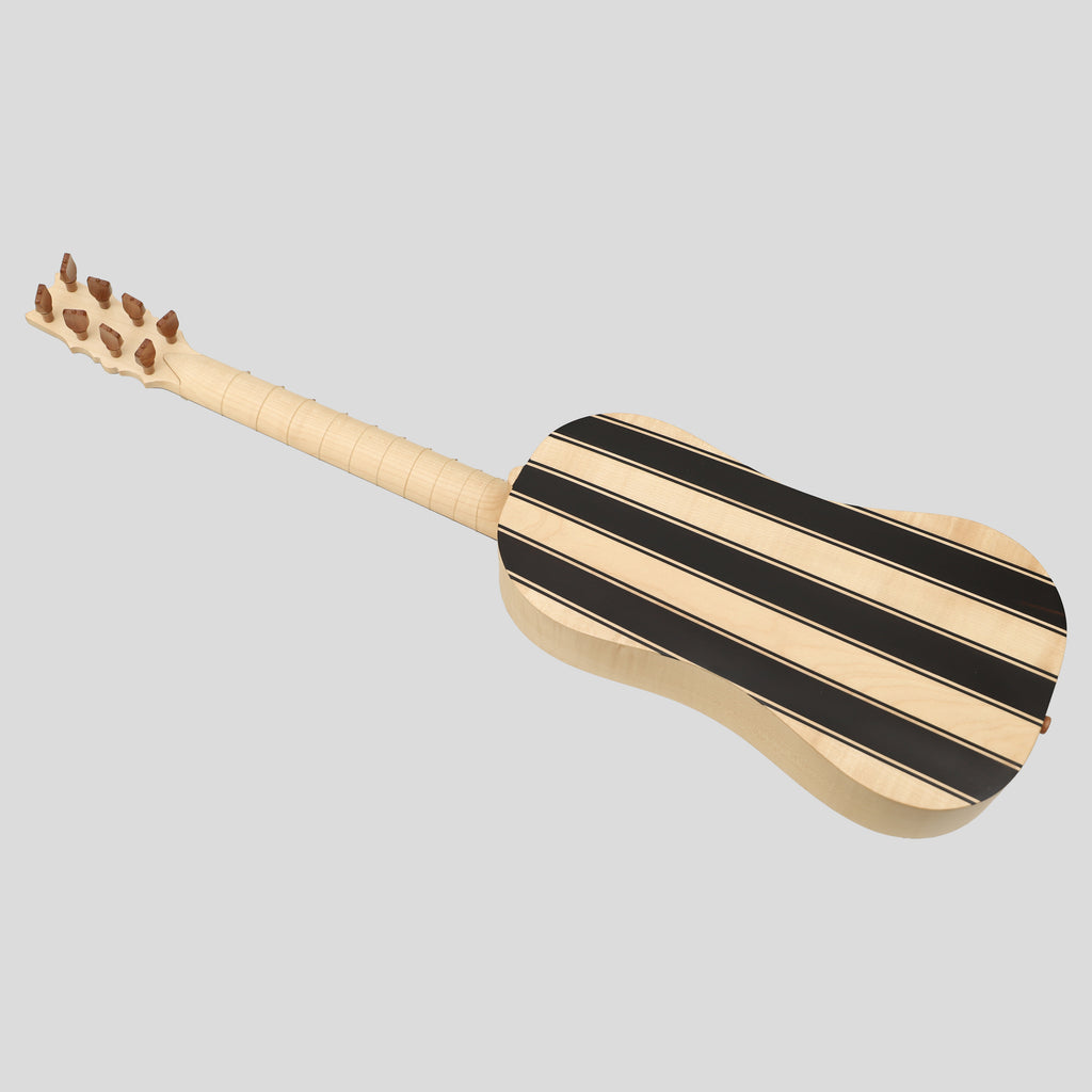 Luth Ébène Renaissance Guitar, 4 course (1st course double string)