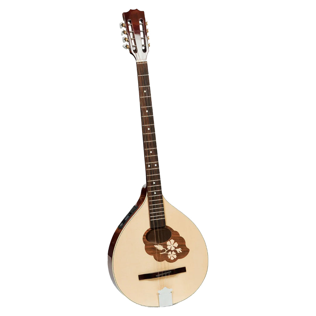 Traditional Irish Bouzouki With EQ,  8 Strings Maple Body with Spruce Top