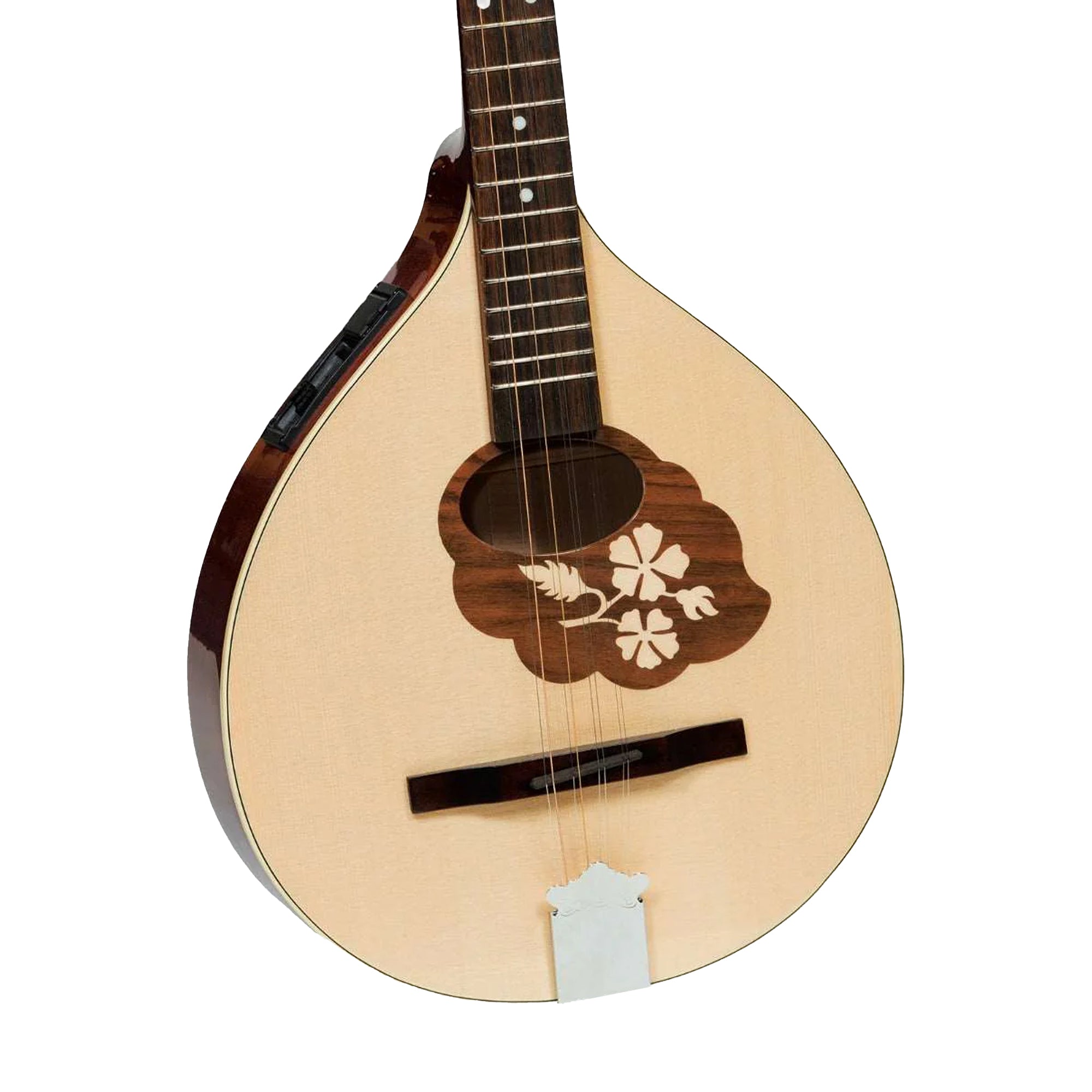 Traditional Irish Bouzouki With EQ,  8 Strings Maple Body with Spruce Top