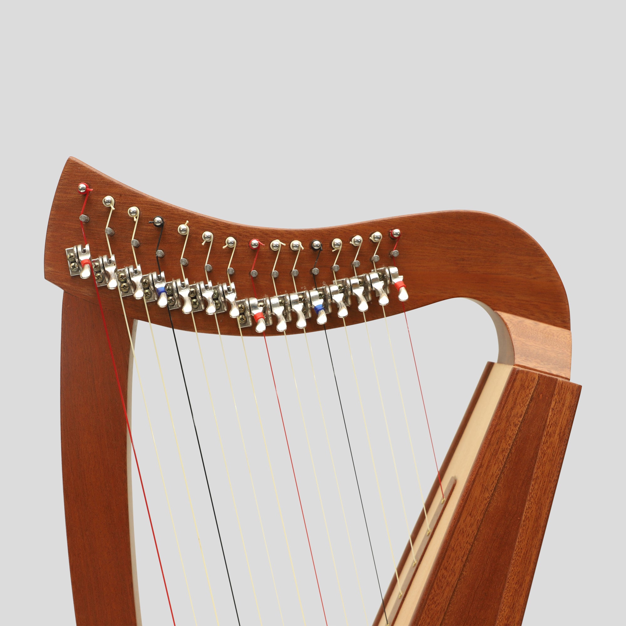 15 String Trinity Harp With Sharpening Levers & Complete Kit
