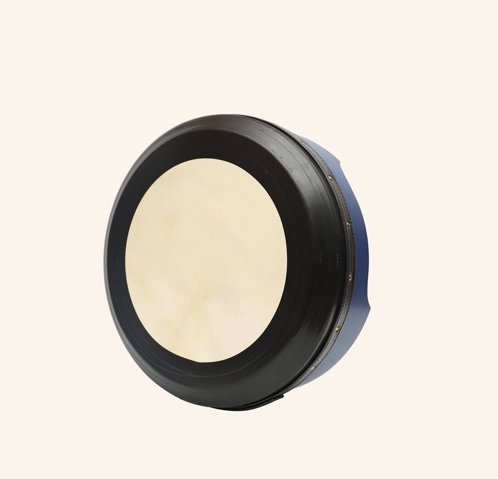 Muzikkon 16”x5" (40.5x12.5 Cm) Premium Celtic Irish Bodhran With Easy Tune System Deep Rim T- Bar & Taped Finish