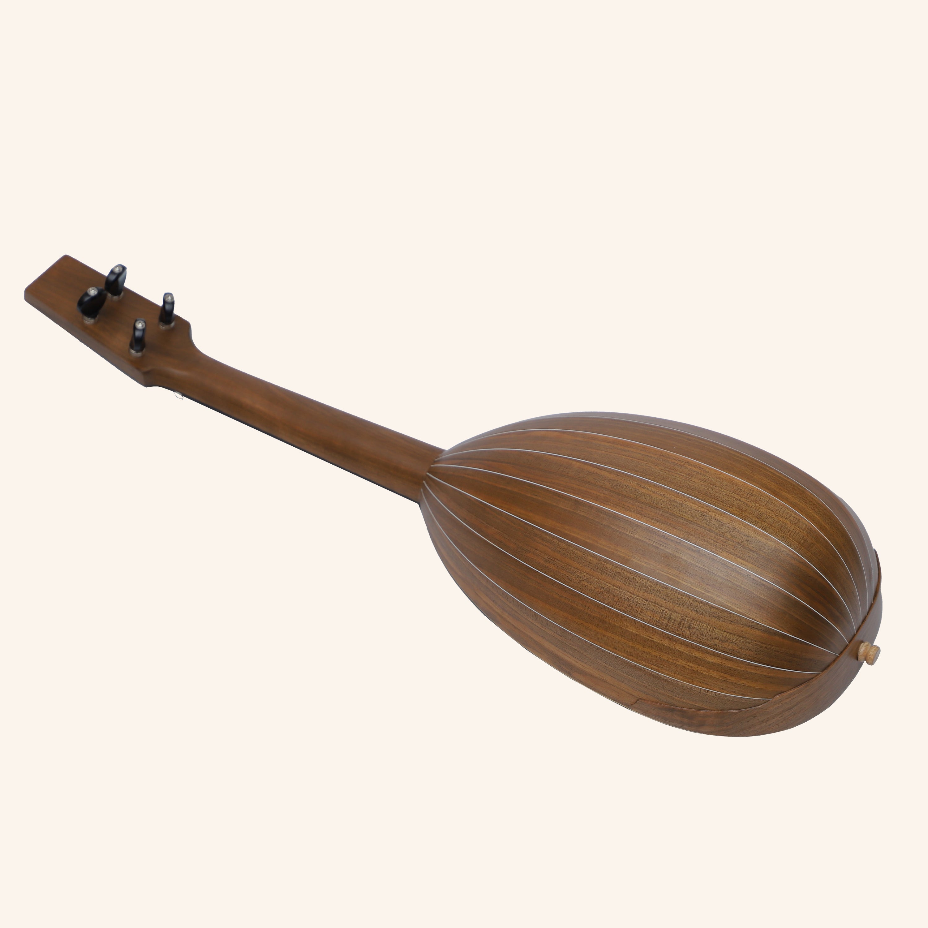 Heartland Baroque Ukulele, 4 String Concert Walnut