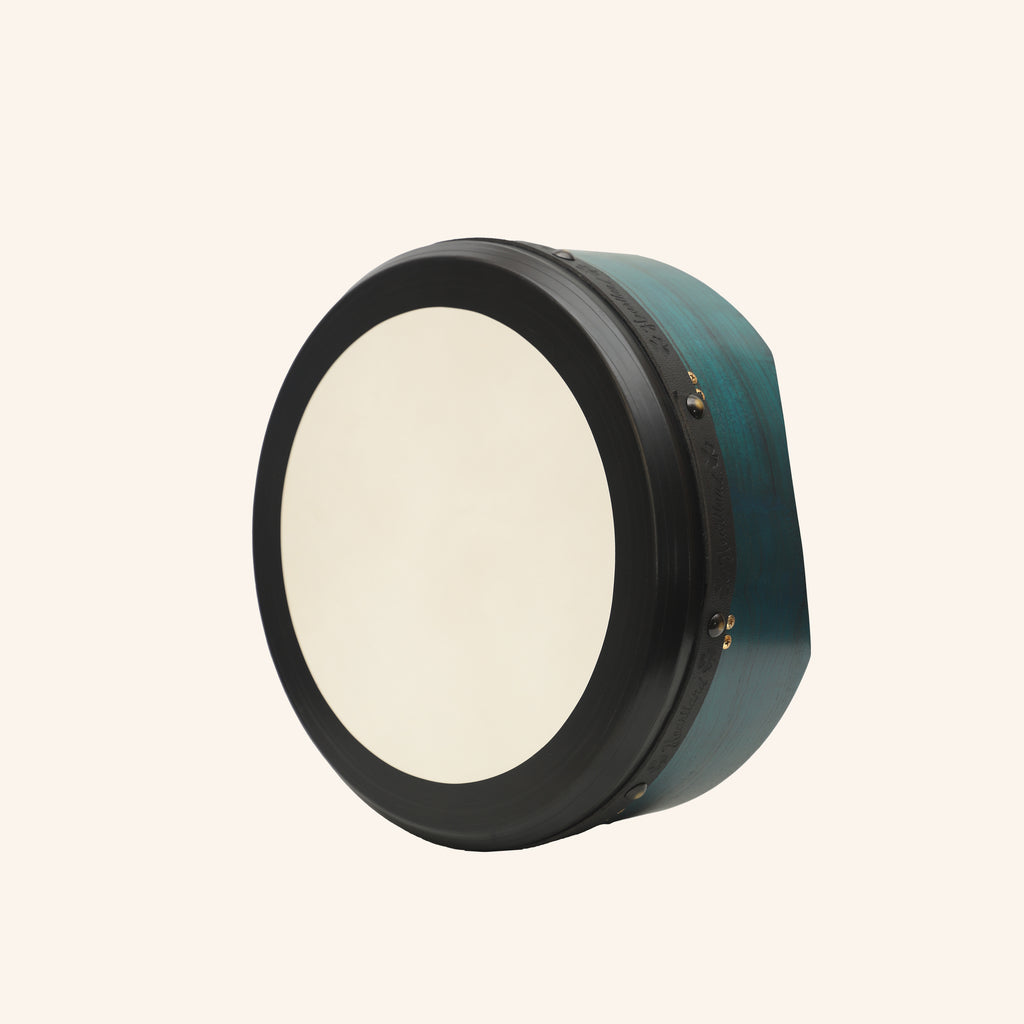 Muzikkon 16"X6" Heartland Tunable Irish Bodhran Drum Deep Rim with T-BAR & Taped Finish Deep Tune, Celtic Irish Bodhran