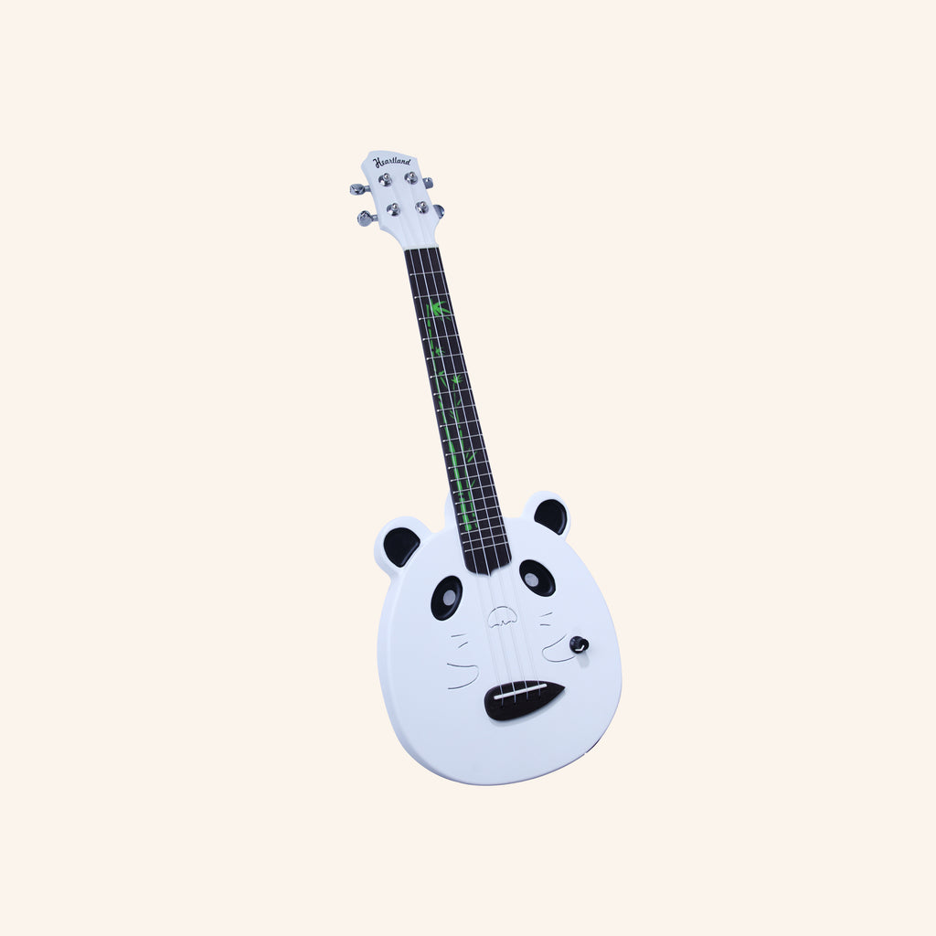 Ukulele electrică Panda Wood cu husă