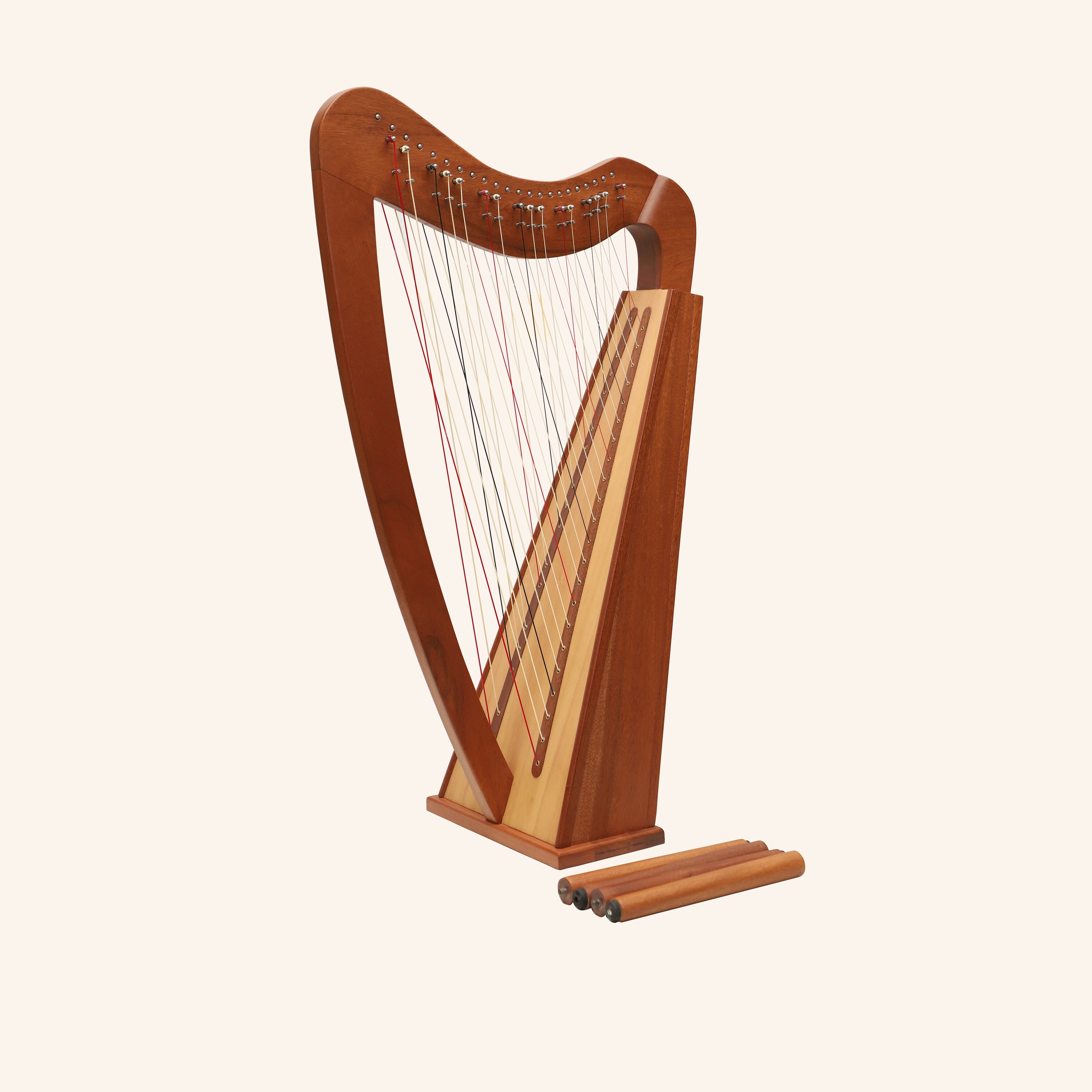 Cross Strung Harp, 38 String Mahogany