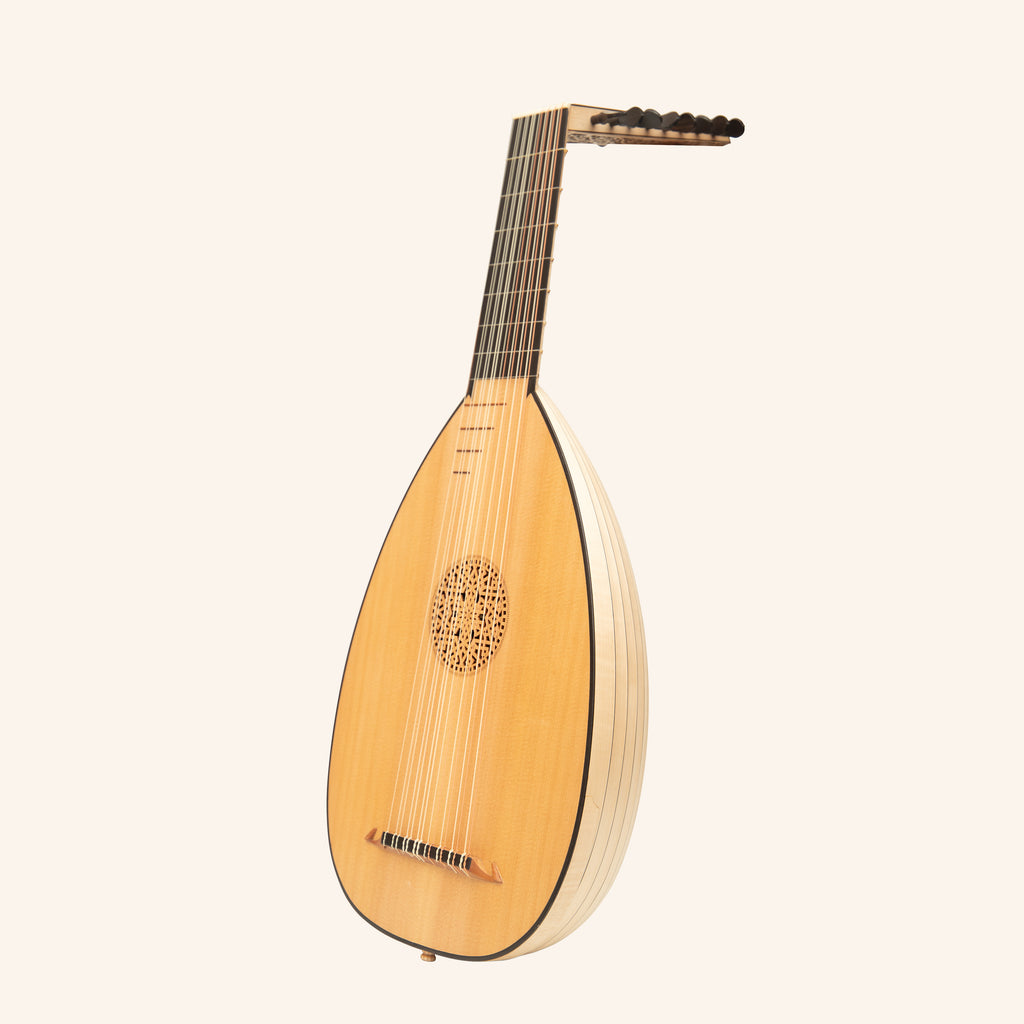 Muzikkon Renaissance Lute 8 Course Deluxe Left Hand After Hieber