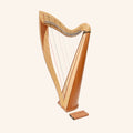 McHugh Atlas Harp 29 String Ash and Mahogany Roundback