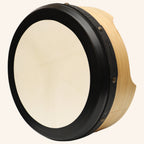 Muzikkon 14”x6" Premium Celtic Irish Bodhran with Easy Tune System Deep Rim T-BAR & Taped Finish