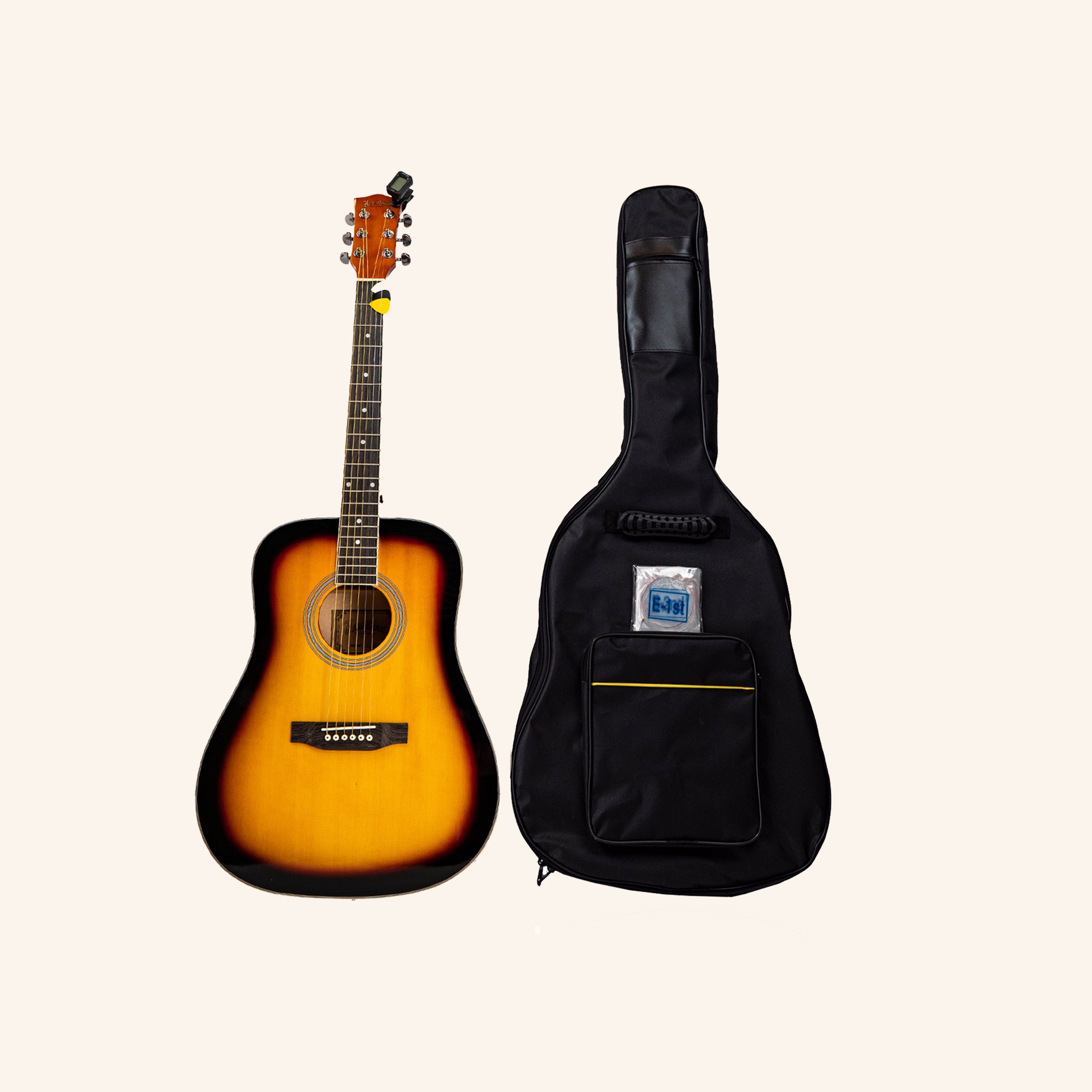 Heartland Spirit Dreadnought Steel String Guitar Kit Sunburst