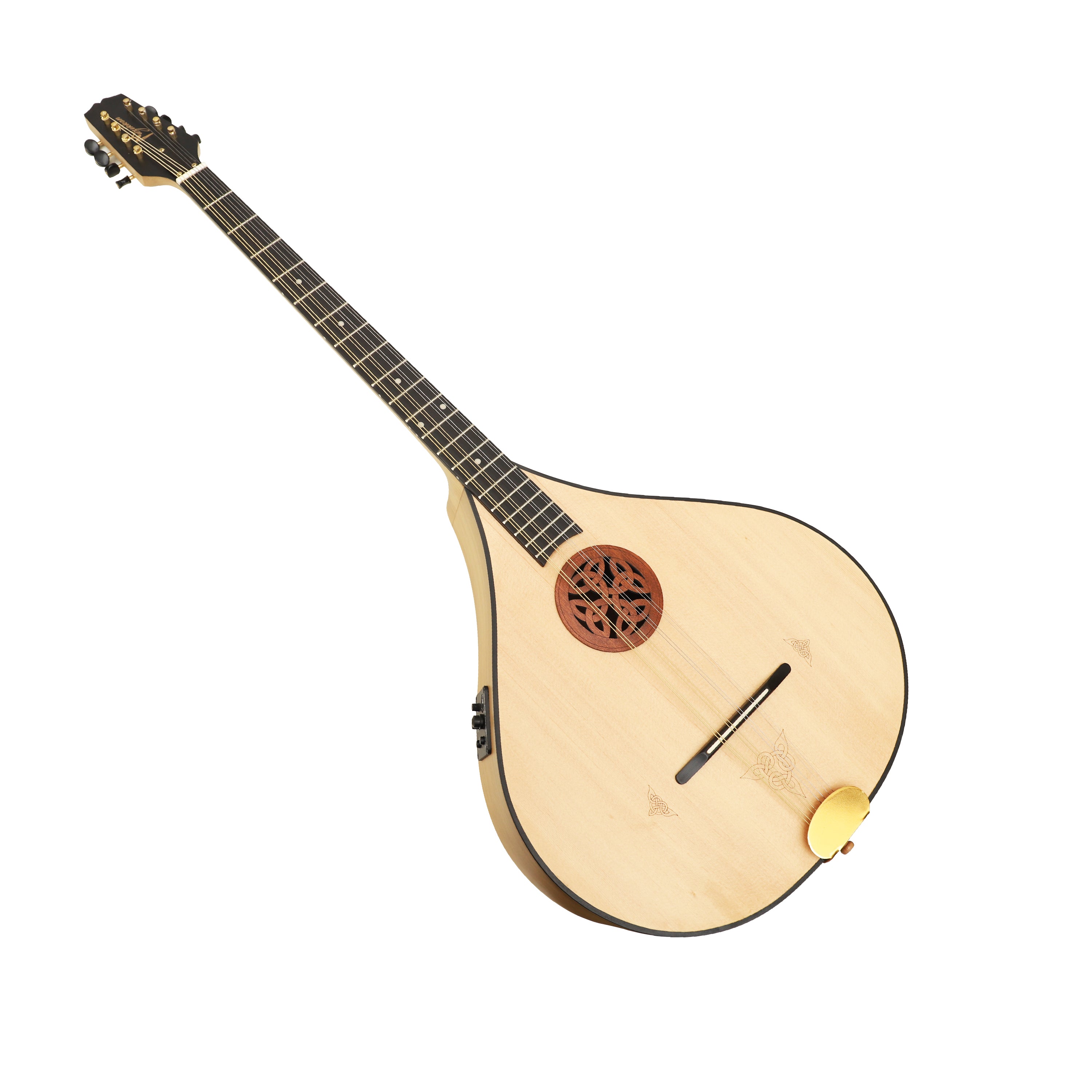 Traditional Irish Bouzouki, 8 String With EQ