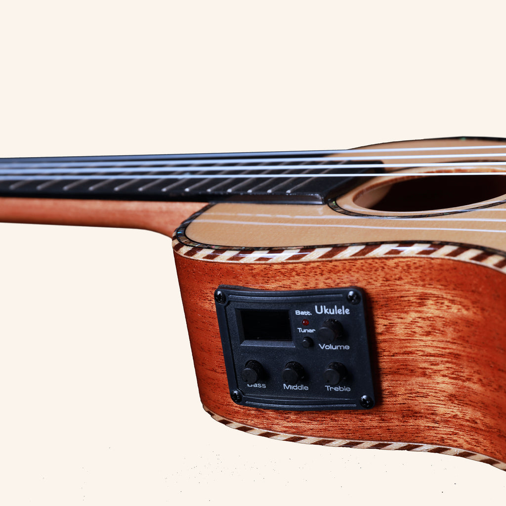 Heartland Tenor Ukulele Mahogany with EQ