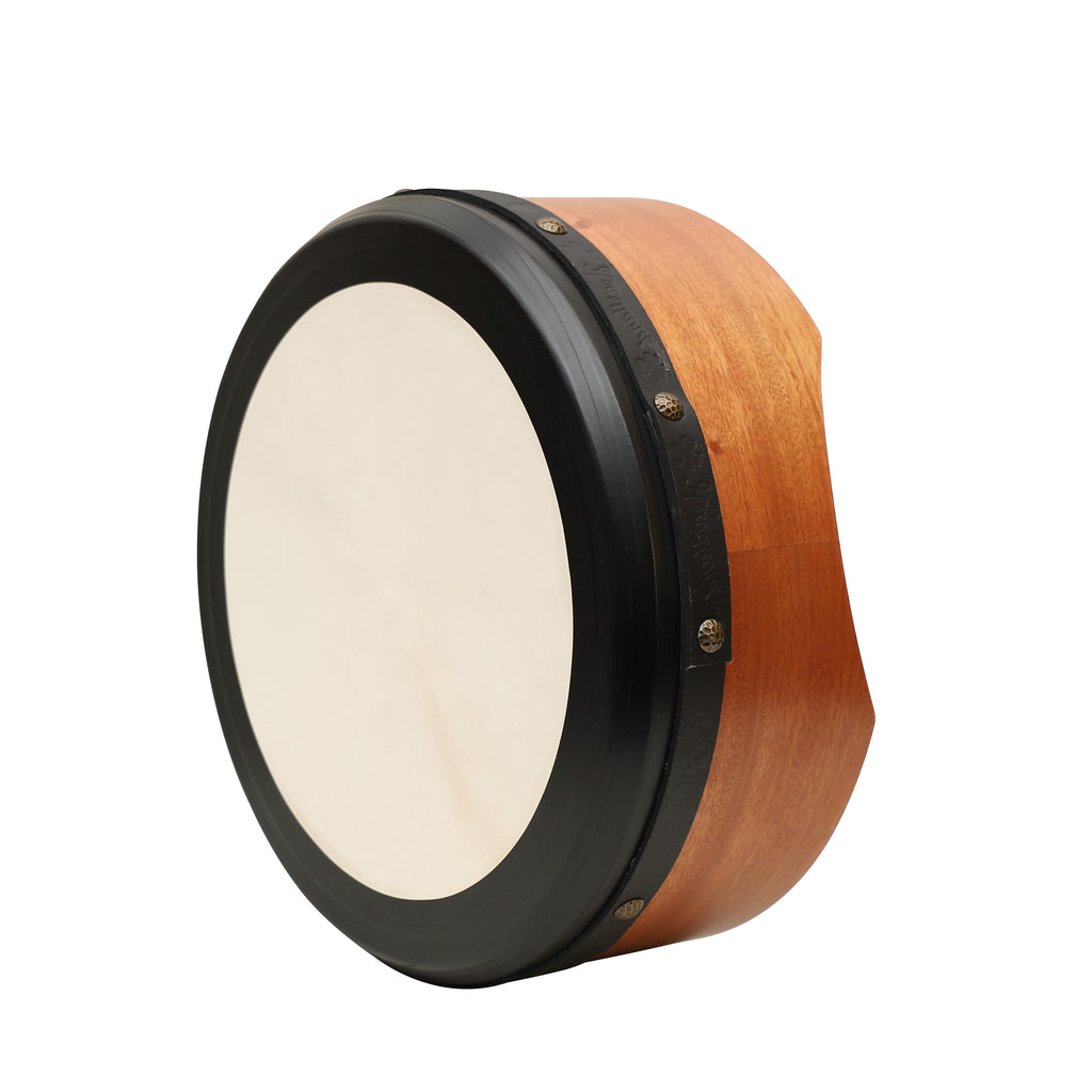Muzikkon 16”x6" Premium Celtic Irish Bodhran with Easy Tune System Deep Rim T-BAR & Taped Finish